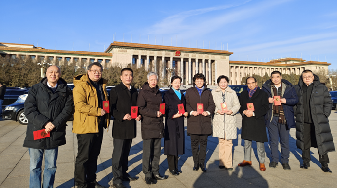 【快讯】院长商文江应邀参加中共中央国务院2024年春节团拜会